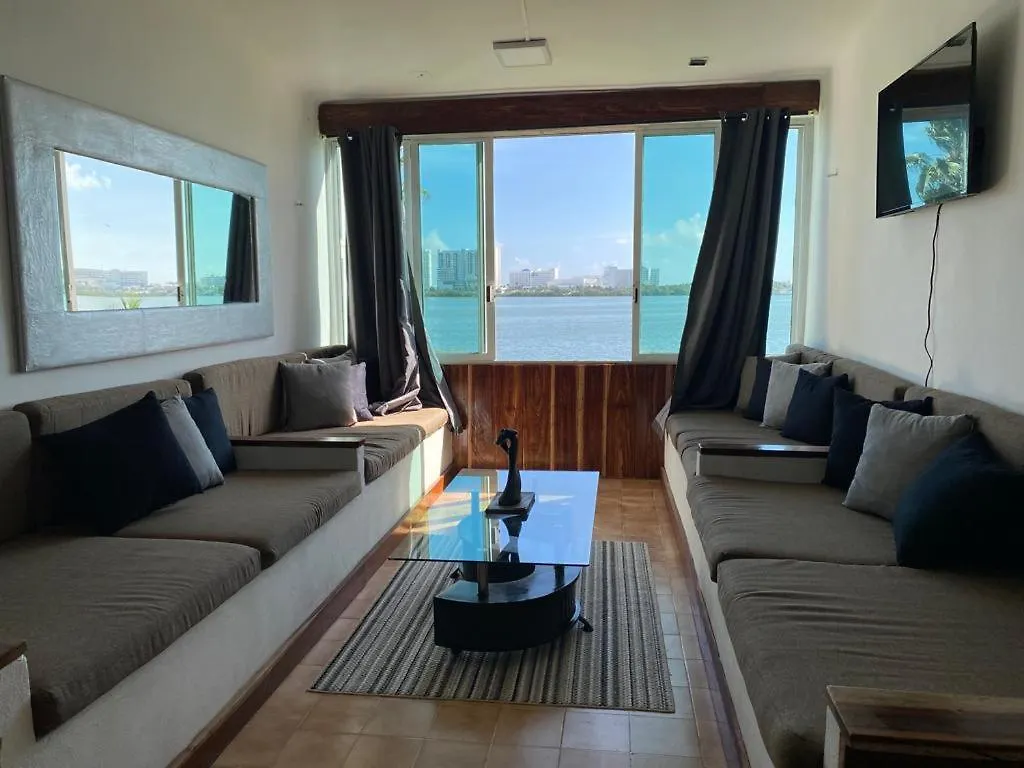 Hermoso Departamento En Zona Hotelera Frente A La Laguna Cancún 0*,  Mexiko